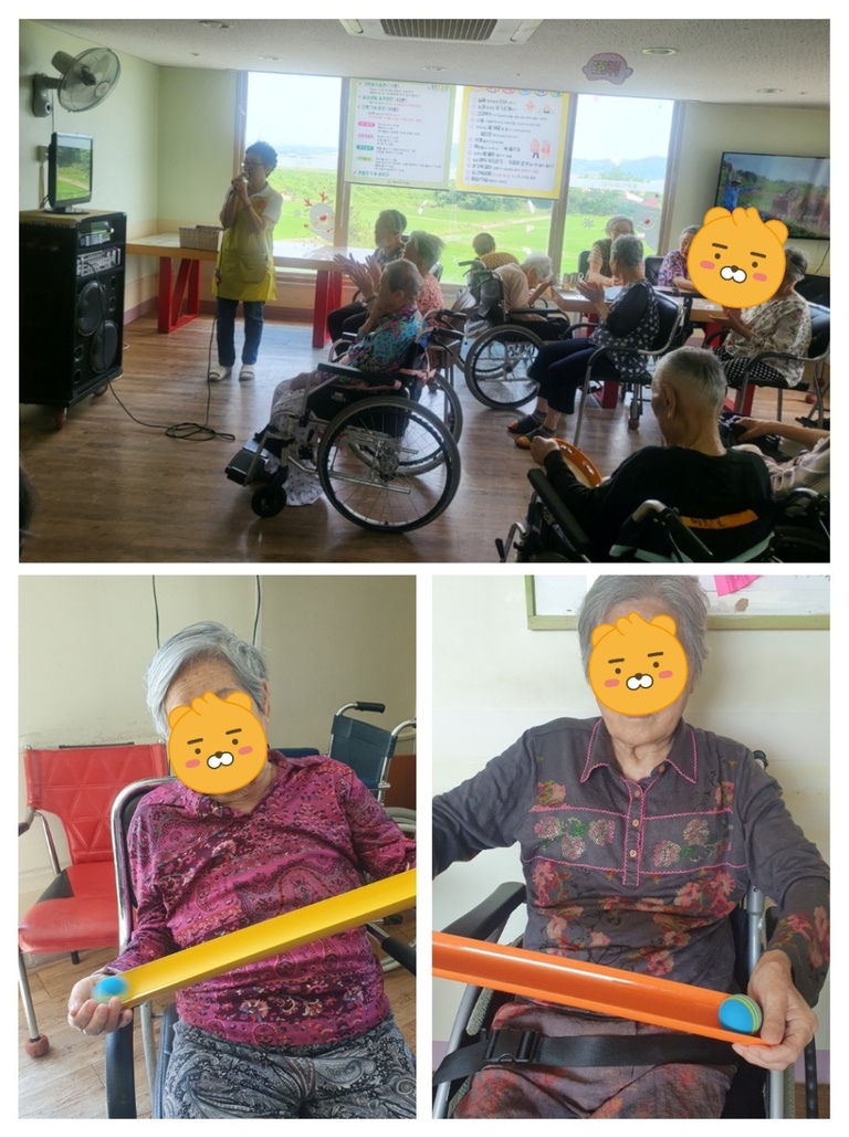 24년  6월  여가프로그램 (노래교실, 실버 스포츠)