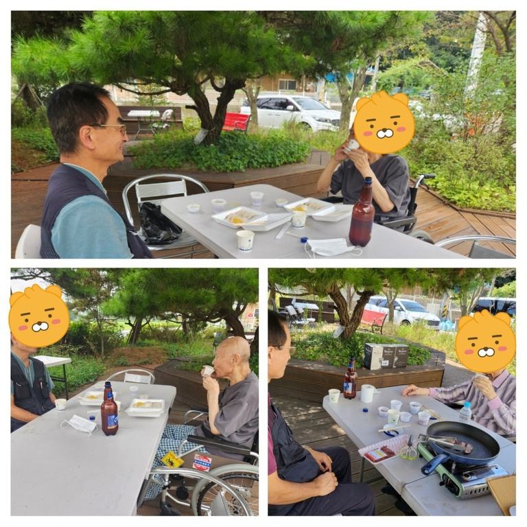 24년 9월  아드님과 딱!!  한잔만.... ㅎㅎ(캠핑 왔어요)