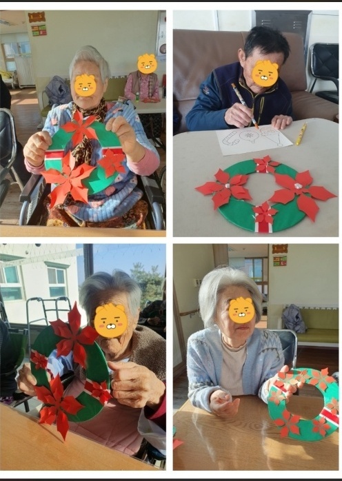 23년 12월  외부 실버미술  프로그램 