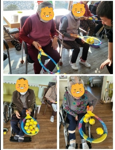 23년   12월  외부 여가 프로그램  (배드민턴 치기)