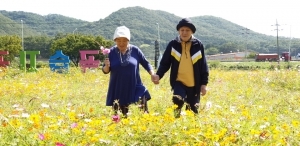 그대와 걷던 추억의 꽃길.......