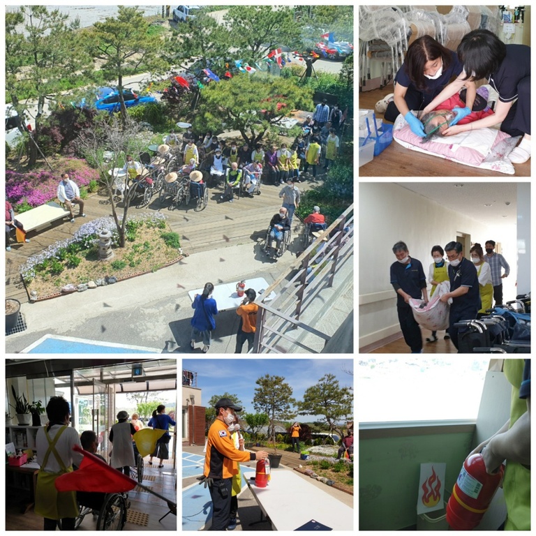 2021년 상반기 소방대피(합동훈련)