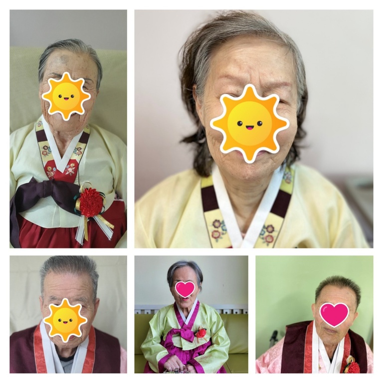 어버이날행사 ★무지개 빛  감사축제 ★ 주황의 둘쨋날.... 포토존에서 사진찍기