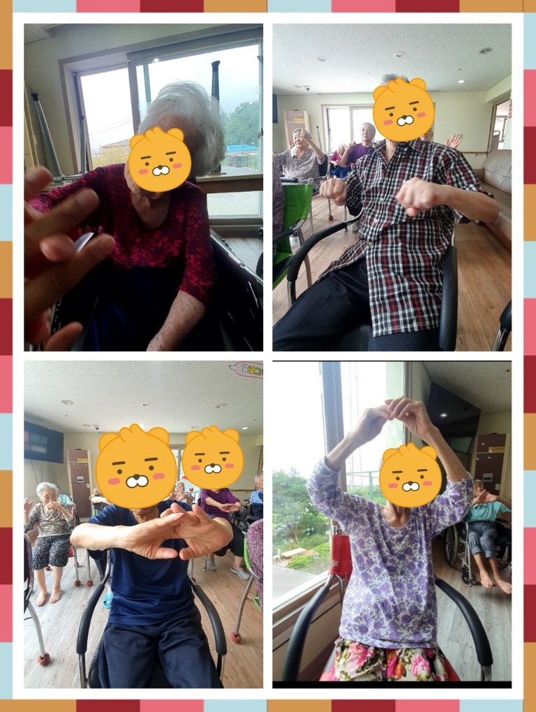 23년 8월  여가 프로그램  ( 웃음 레크레이션)