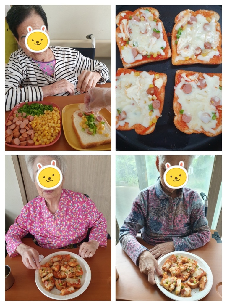 23년 5월 인지 프로그램( 피자 만들기)